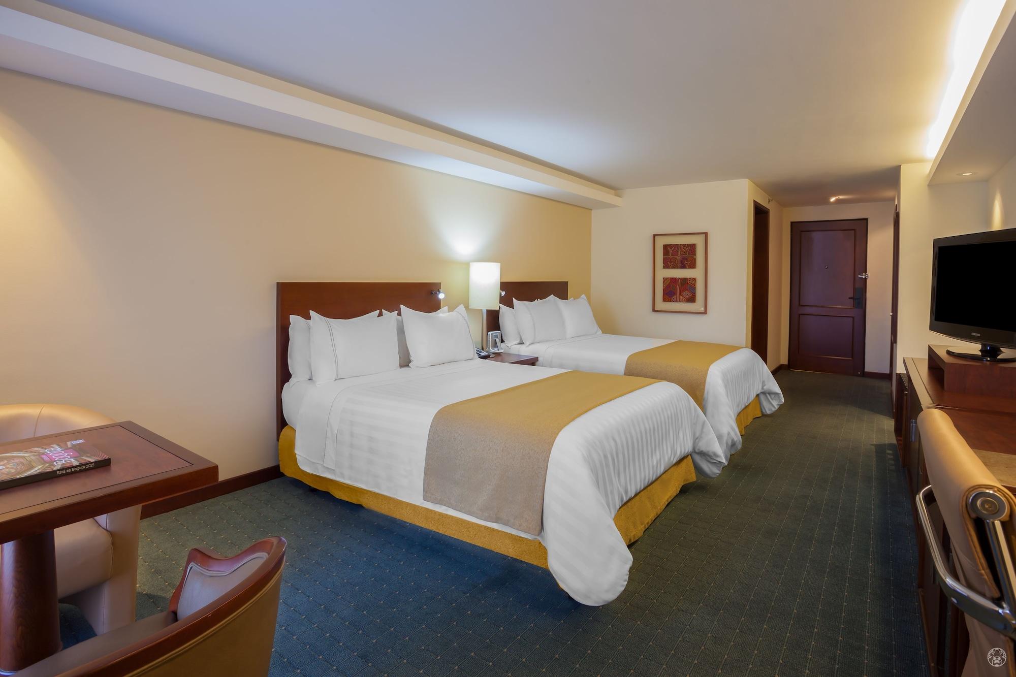 فندق جي إتش إل كابيتال بوغوتا المظهر الخارجي الصورة A typical guest room at the Holiday Inn